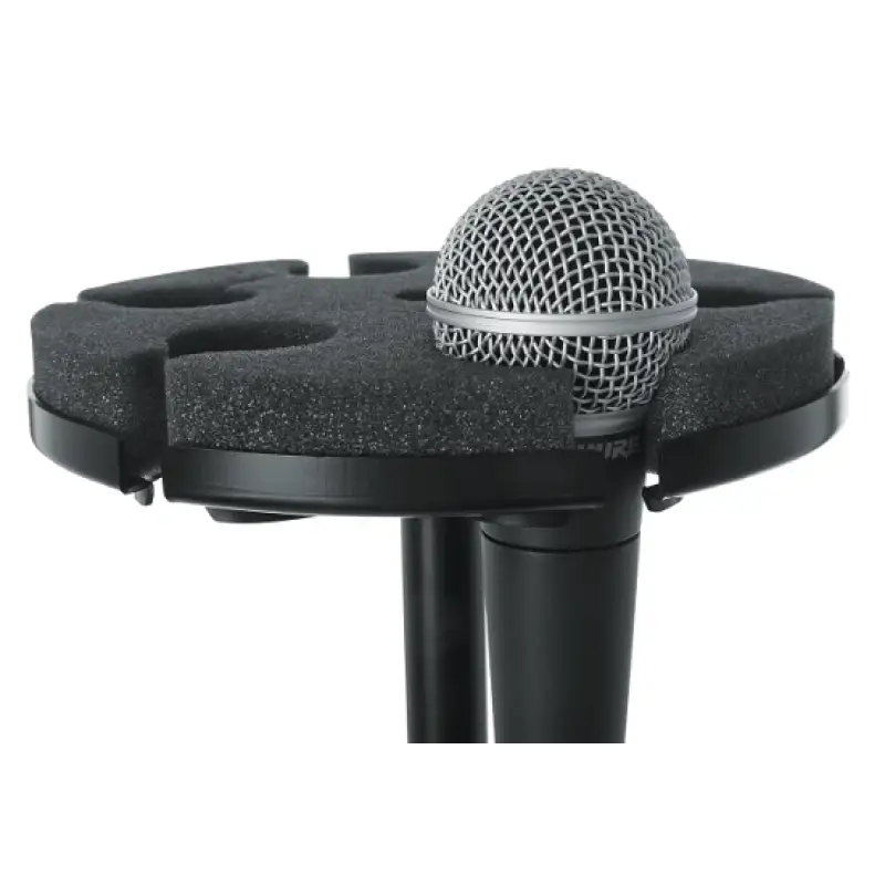 Suport pentru 6 microfoane Gator Frameworks Mic 6 Tray 459929.48785